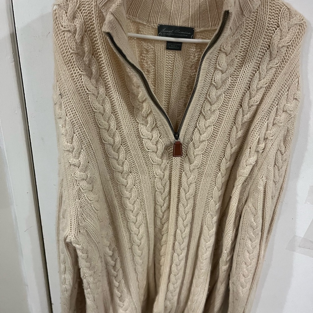 Mens Daniel Cremieux 100% Cashmere Pullover Sweater Sweater XL